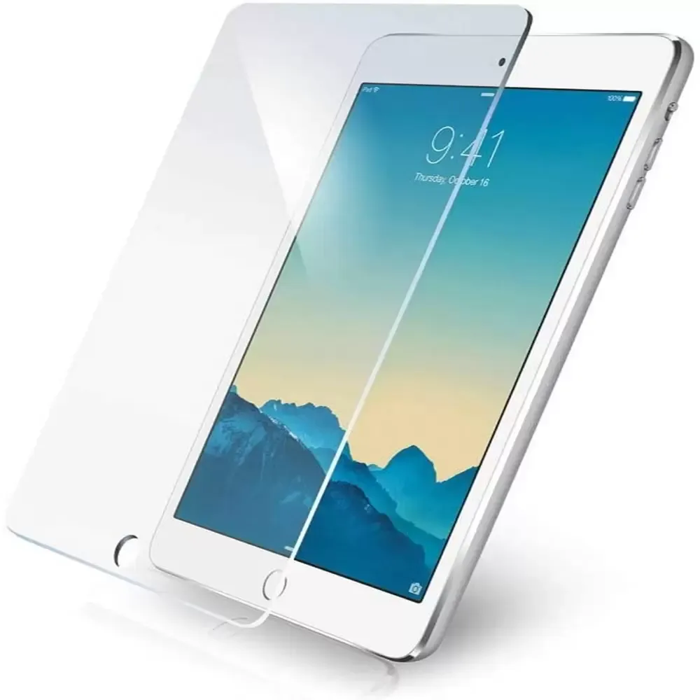 Screen Protector Film For ipad 13 Air 4 2 3 5 6 7 8 9 10 11 Pro Mini 4 5 6 New 10.2 10.9 12.9inch Tempered Glass Anti-Scratch 0.3MM with Paper Retail Package