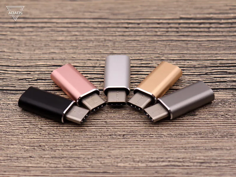 USB C Adapter for Light ning Female to USB Type C Male Adapter Converter Type C Charging Data Cable Connector For iphone Samsung Huawei