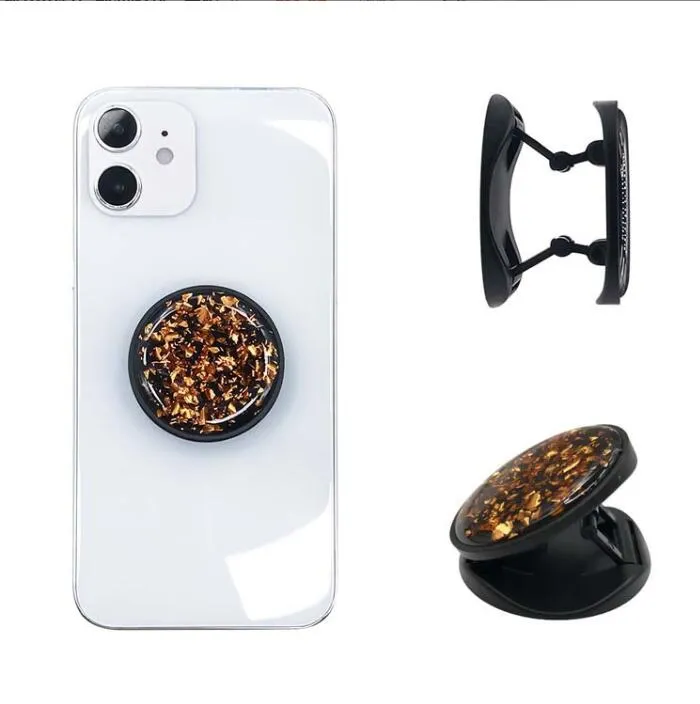 Fold Ring holder socket cute glitter Phone Stand for mobile smartphone Expanding finger holders grip
