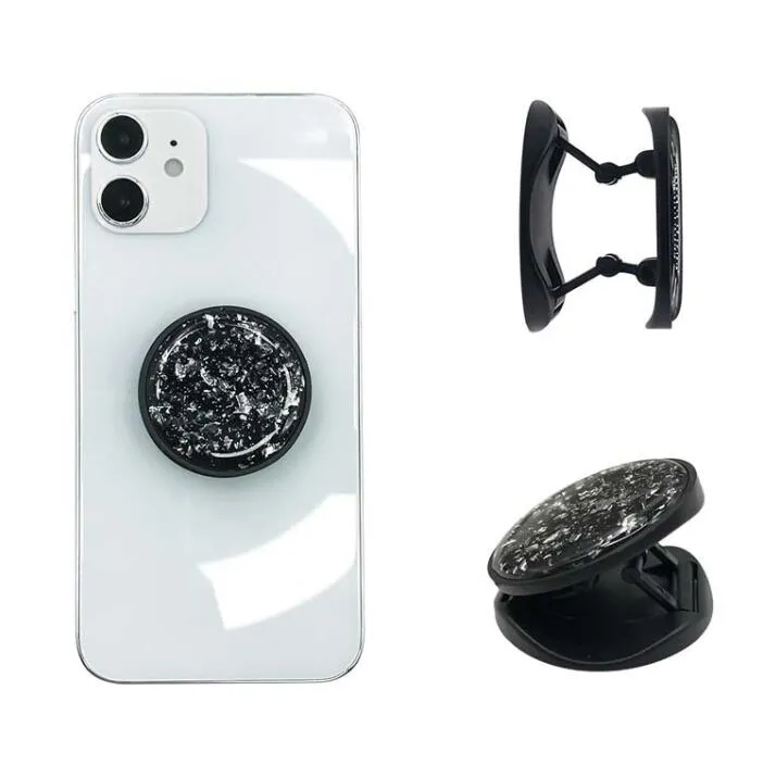 Glitter Glue Phone Stand Holder Foldable Finger Griptok Stand for IPhone Samsung Cellphone Support Bracket Accessories