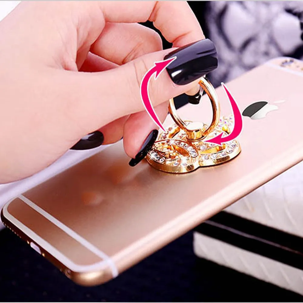 Mobile-Phone Ring Holder Telephone Cellular Support Accessories Phone Finger Stand Holder Socket For Mobile Phones Iphone