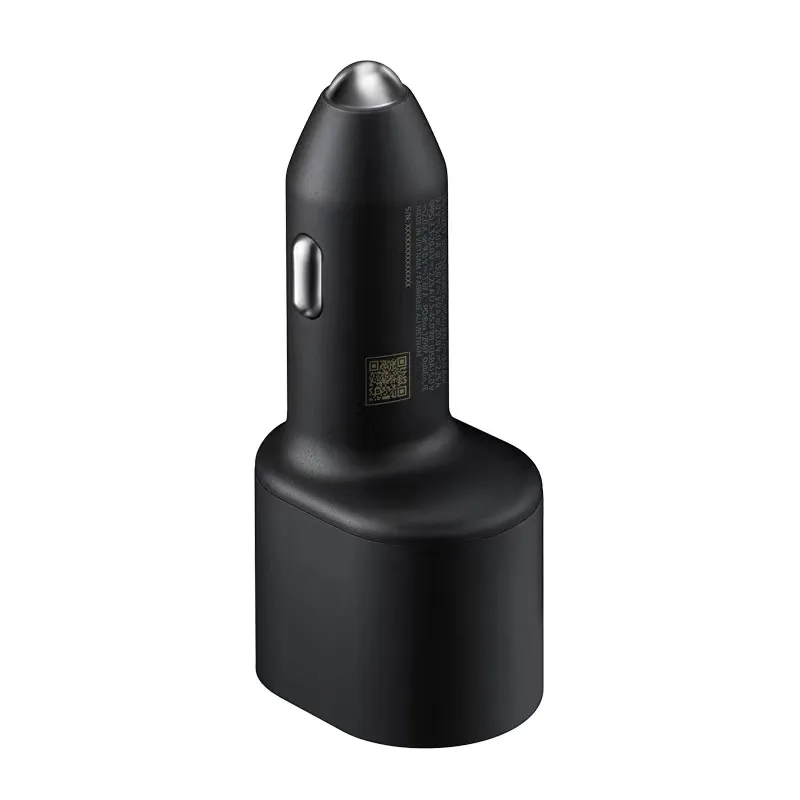 oem quality 45w Car Charger Adapter super fast charging 2.0 dual ports a and c Bullet quick adaptive car sockets for Samsung s22 note10 ep-l5300 with retail packaging box