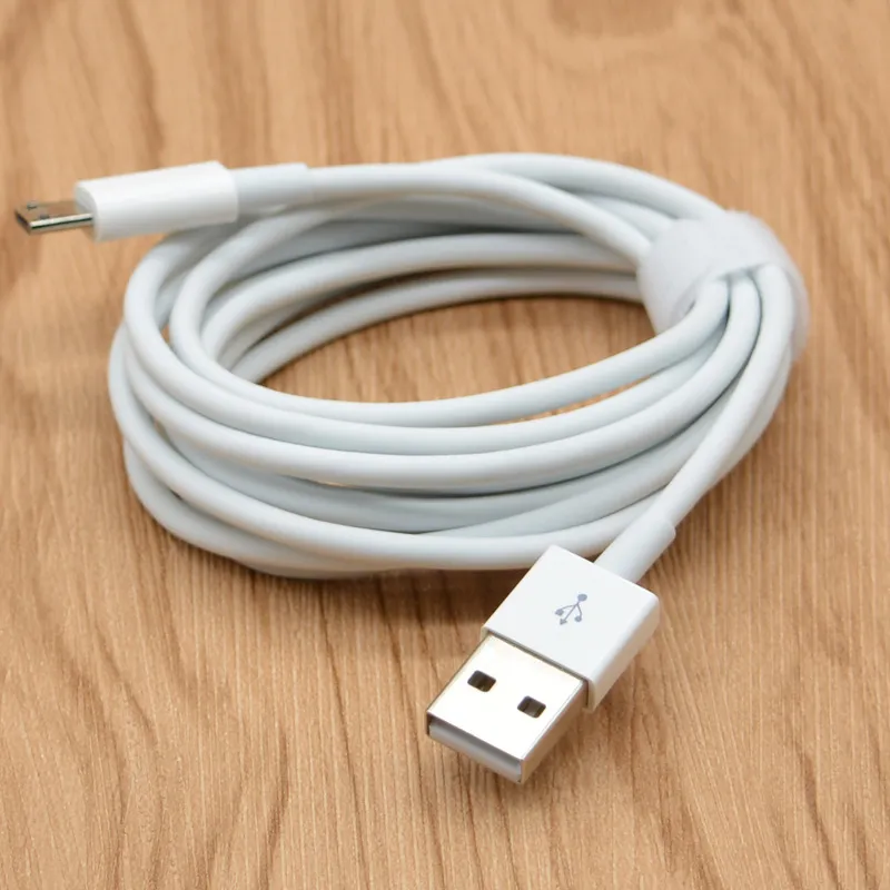 Type C Cable 1m high speed USB micro usb-c cable data sync charger cable White With Retail package