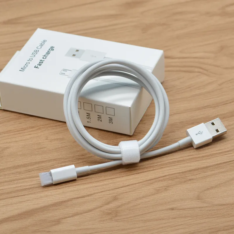 Type C Cable 1m high speed USB micro usb-c cable data sync charger cable White With Retail package