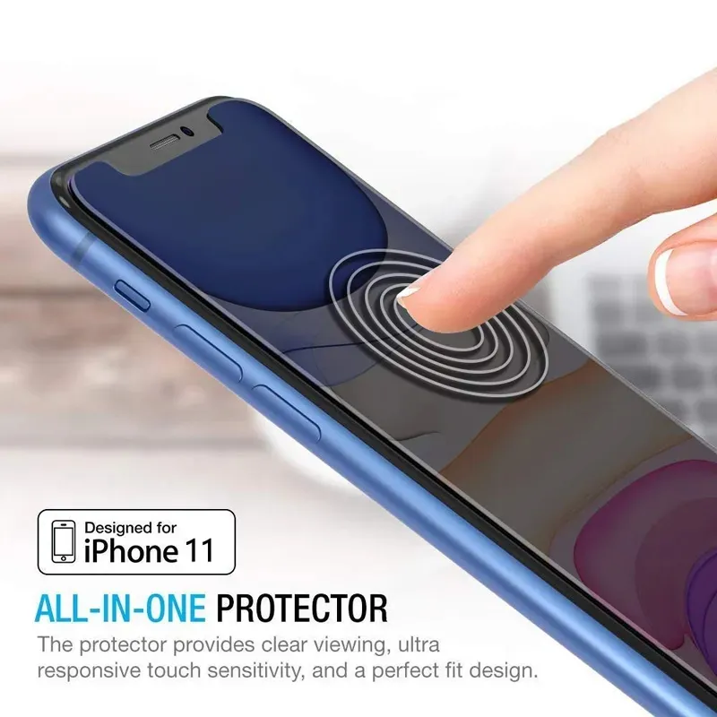 2.5D Privacy Anti-Spy Tempered Glass Screen Protector For iPhone 15 14 13 12 11 Pro Max XS XR 8 Samsung S20 FE S21 S22 Plus A13 A23 A33 A53 A73 A12 A32 A42 A52 A72 Retail Package